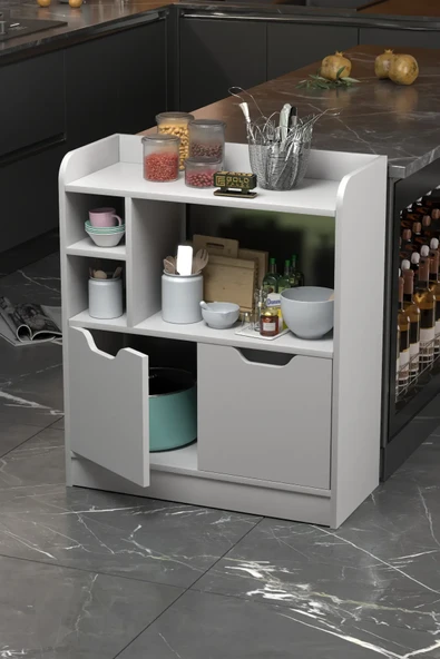 Çok Amaçlı Fırın Dolabı Beyaz - 2