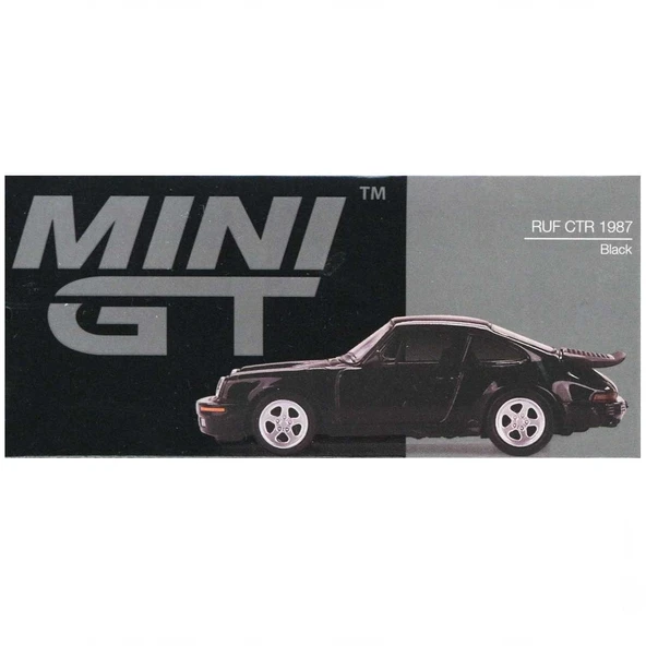 Mini GT 1:64 RUF CTR 1987 Black ürün görseli 1