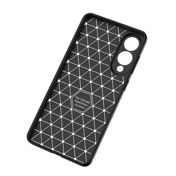 Samsung Galaxy S25 Edge Kılıf Karbon Fiber Desenli Negro Silikon Kapak - Resim 9