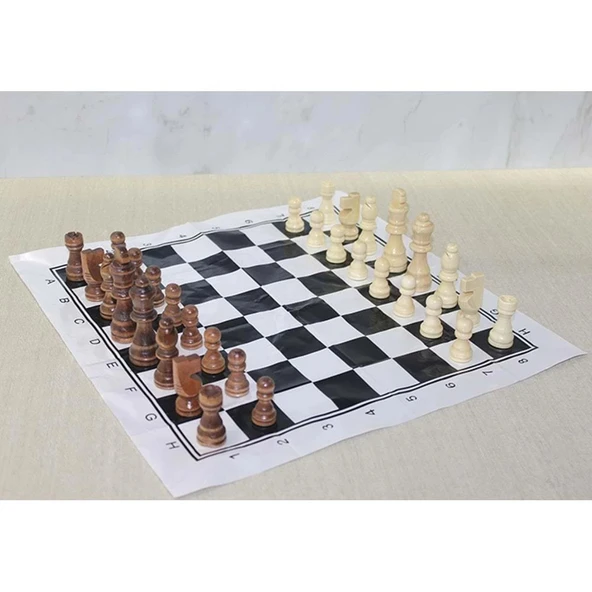 Ahşap Satranç Taşı 10 Cm ürün görseli