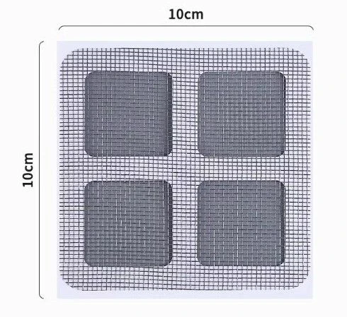 10 lu Lavabo Süzgeci, Banyo Gider Süzgeci, Sineklik Tamir Kiti - Resim 2