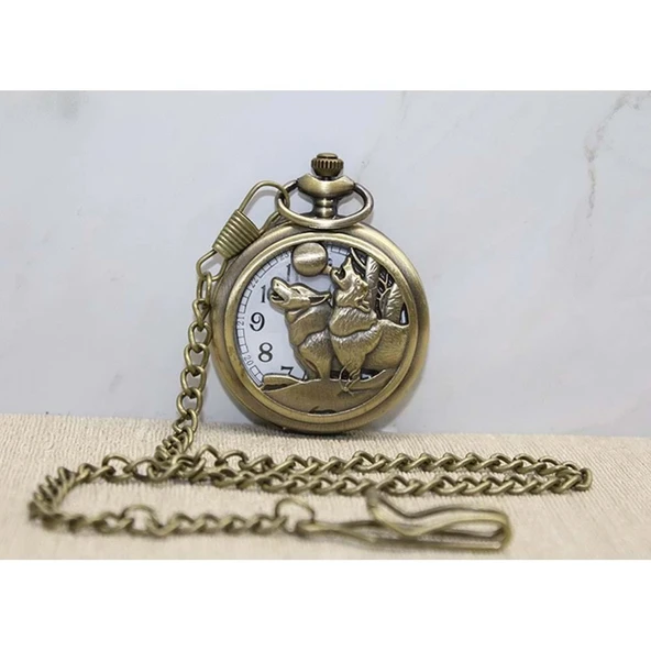 Kurt Tasarımı Köstekli Saat ürün görseli 1