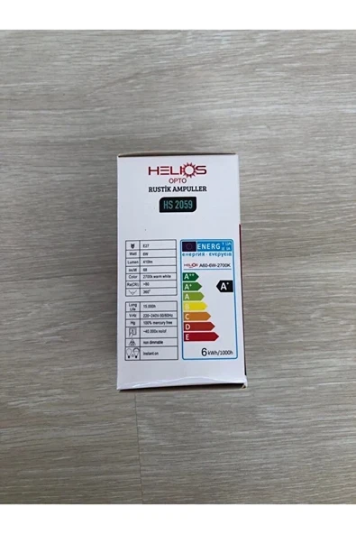 6 Watt Rustik Ampul Ideal Hs 2059 - 3