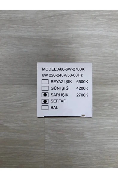 6 Watt Rustik Ampul Ideal Hs 2059 - 4