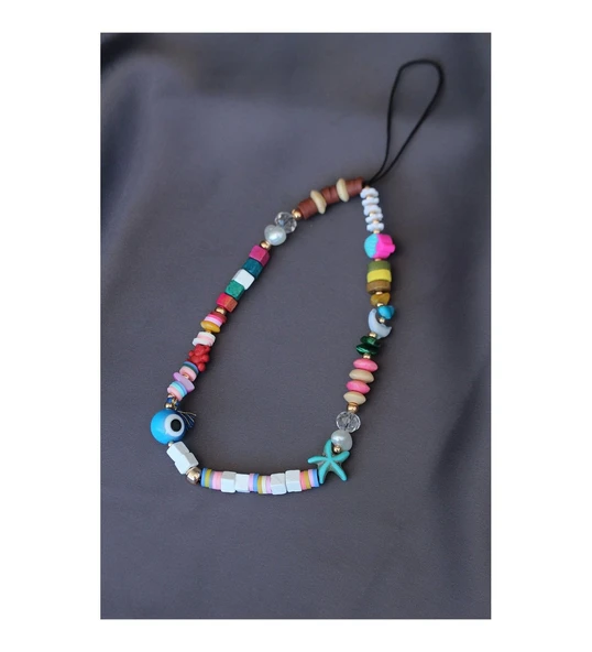 Deniz Yıldızı Detaylı Renkli Telefon Aksesuarı ürün görseli