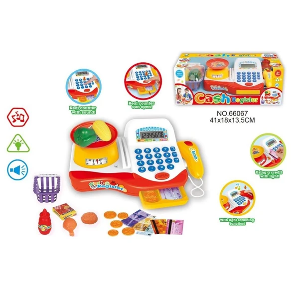 HUA-66065-66067 Işıklı ve Sesli Sesli Yazarkasa -Vardem - 4