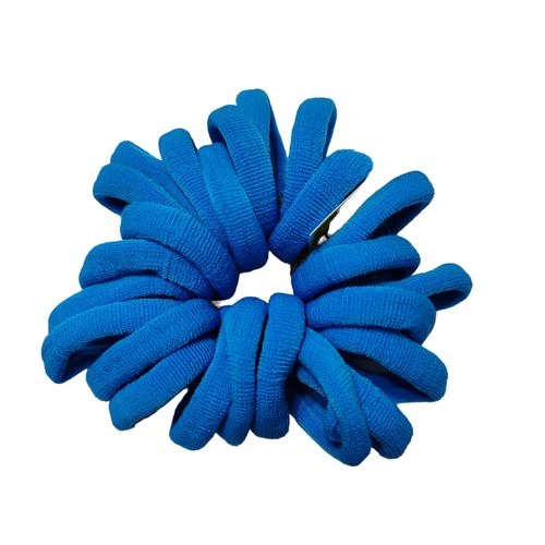 Ce-Ka Lastikli Açık Mavi Saç Tokası 24 Li - Resim 2