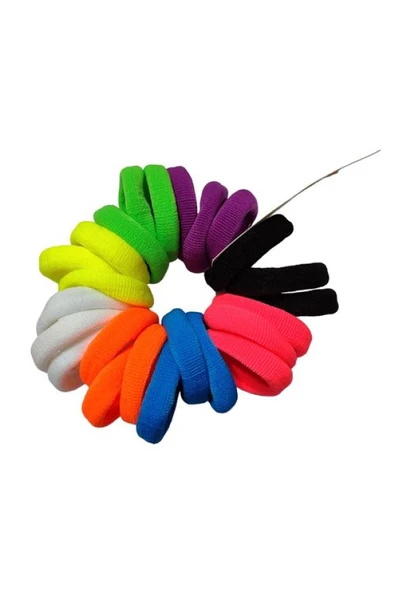 Ce-ka Lastikli Karışık Saç Tokası 24 Lü ürün görseli