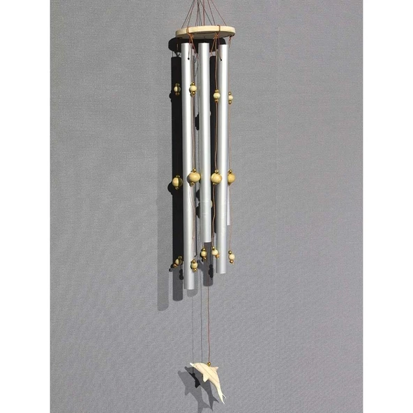 Boncuklu Metal Rüzgar Çanı ürün görseli 1