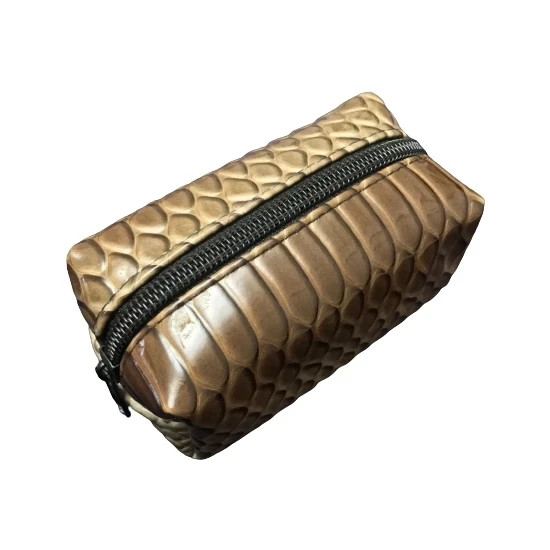 Bozuk Para Cüzdanı Desenli Açık Kahverengi ürün görseli