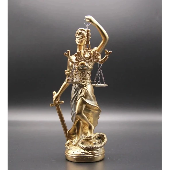 Adalet Heykeli Küçük Boy ürün görseli 1