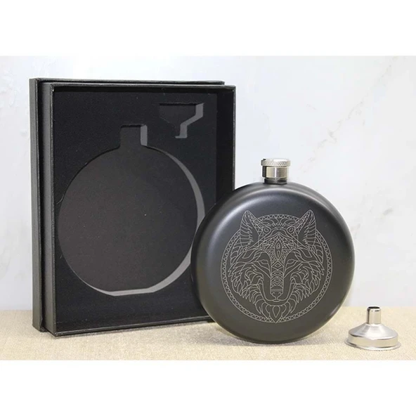 Kurt Motifli Hunili Matara Seti - Resim 2