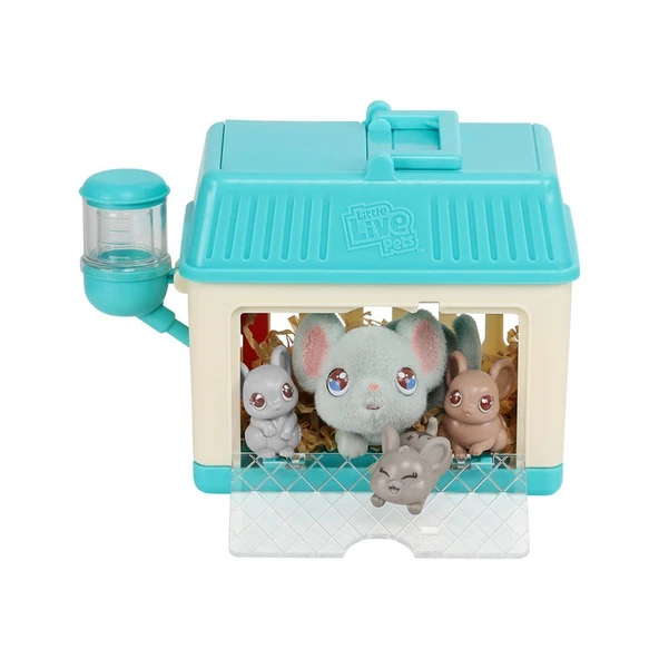 LP301100 Little Live Pets Anne Fare ve Yavruları Oyun Seti - 26510 - Resim 4