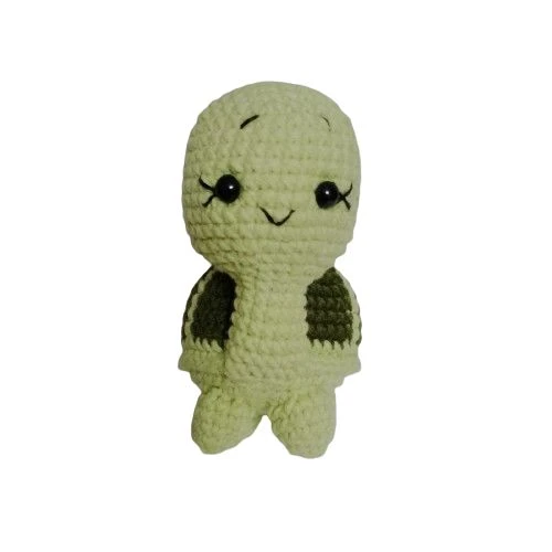 Amigurumi Sevimli Kaplumbağa Anahtarlık ürün görseli