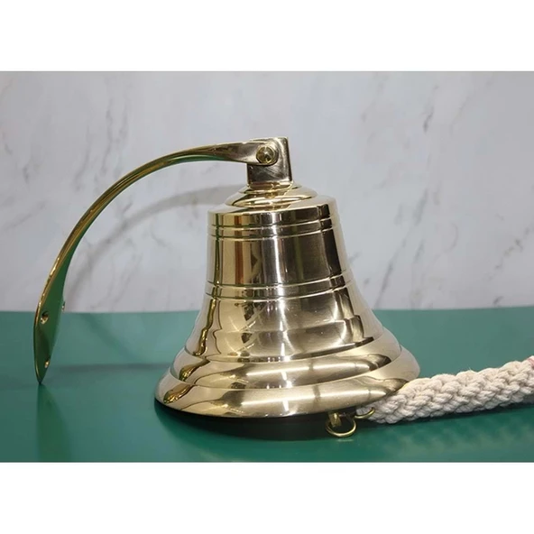 Pirinç Duvara Asmalı Çan - Resim 2