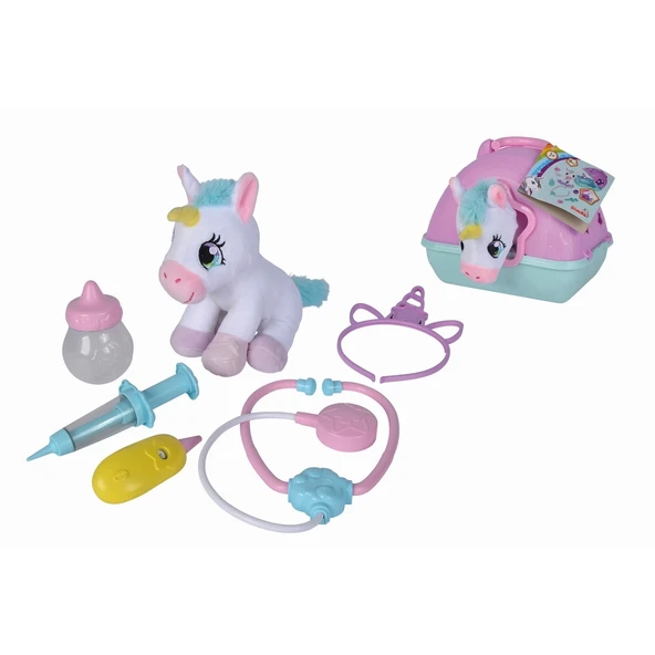 Vet Case with Plush Unicorn - Resim 2