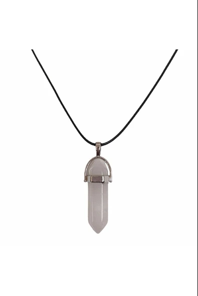 Kristal Doğaltaş Point Kolye CK005 ürün görseli