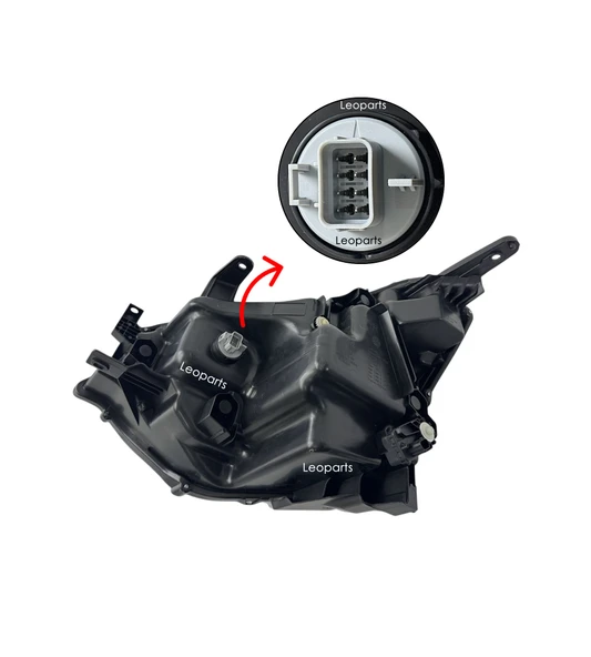 LEOPARTS Isuzu D-Max Far Lambası Sağ (Ledli) 2024-2026 - Resim 3