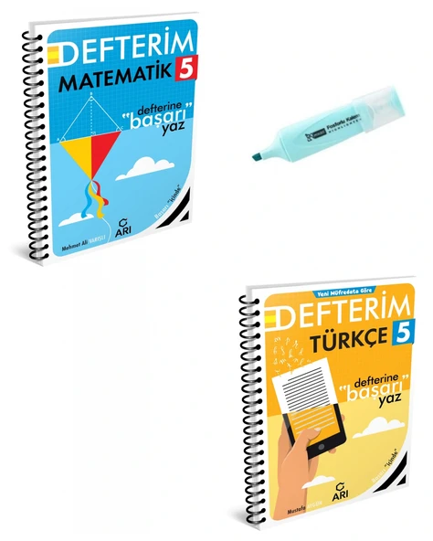 5.Sınıf Matematik Ve Türkçe Akıllı Defterim (Yeni Müfredat) ürün görseli