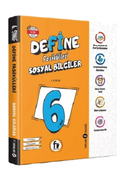 Fi Yayınları Maarif Model 6. Sınıf Define Sosyal Bilgiler Konu Anlatımlı Fasikülleri