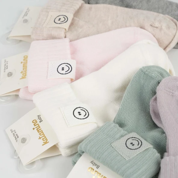 Katamino Mutluluk Aks.Kız Bebek Soket Çorap K46248 Asorti - 2