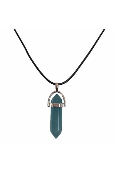 Kristal Doğaltaş Point Kolye CK008 ürün görseli