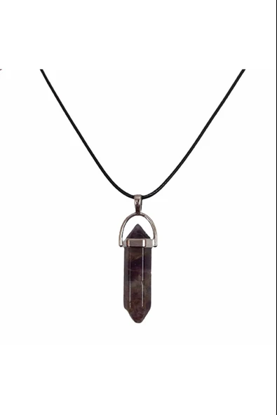 Kristal Doğaltaş Point Kolye CK010 ürün görseli