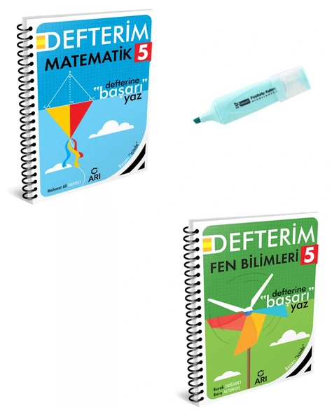 5.Sınıf Matematik Ve Fen Bilimleri Akıllı Defterim (Yeni Müfredat)