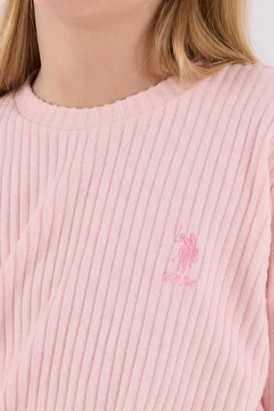 U.S. Polo Assn Eşofman Takımı US2328-4 Açık Pembe - Resim 3