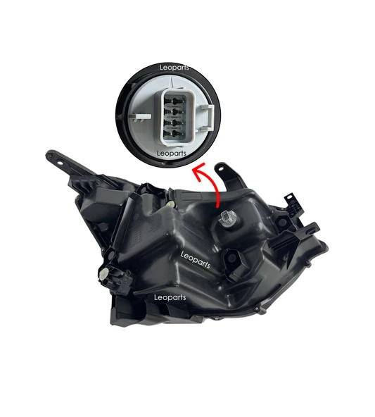 LEOPARTS Isuzu D-Max Far Lambası Sol (Ledli) 2024-2026 - Resim 3