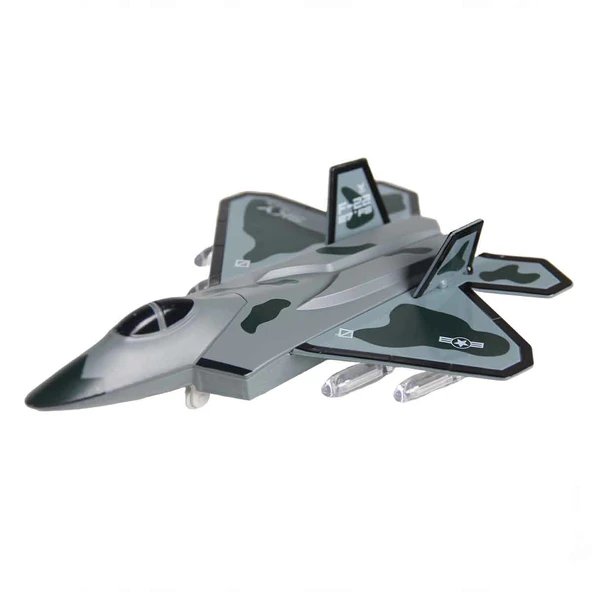 Metal Çekbırak Savaş Uçağı - 5