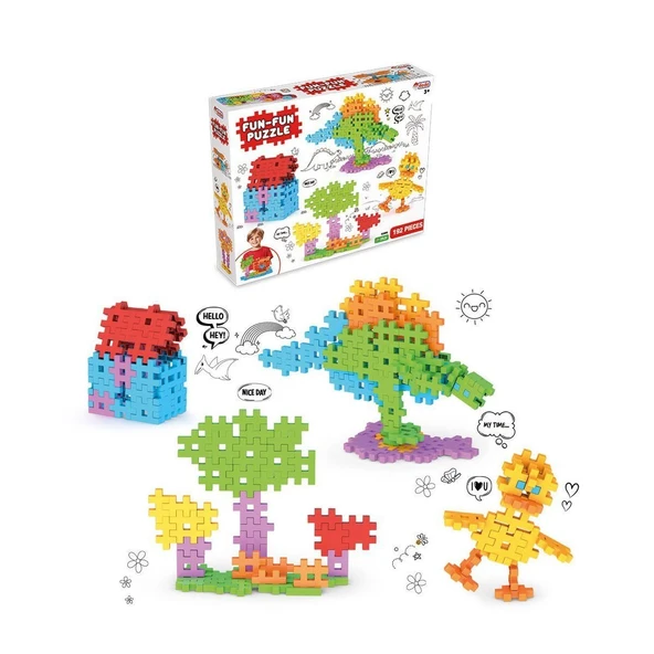 03906 Fun Fun Puzzle 192 Parça ürün görseli 1