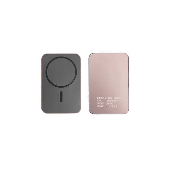 HEPU HP-223 5000 mAh PD20W Magsafe 15W Kablosuz Powerbank - 6