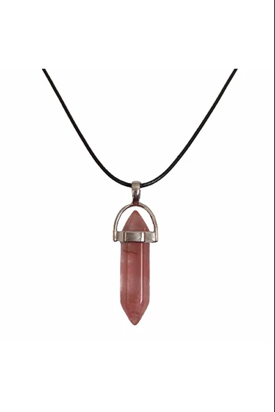 Kristal Doğaltaş Point Kolye CK007 ürün görseli