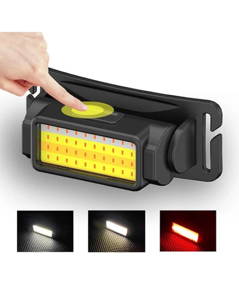 50 COB LED KAFA LAMBASI - Resim 2