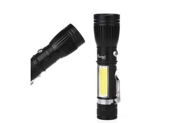 Güçlü EL Feneri TX6 Cree Teknolojisi Led Aydınlatma - Resim 4