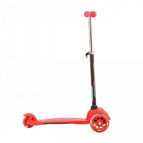 Twist Işıklı Scooter Kırmızı - Resim 3