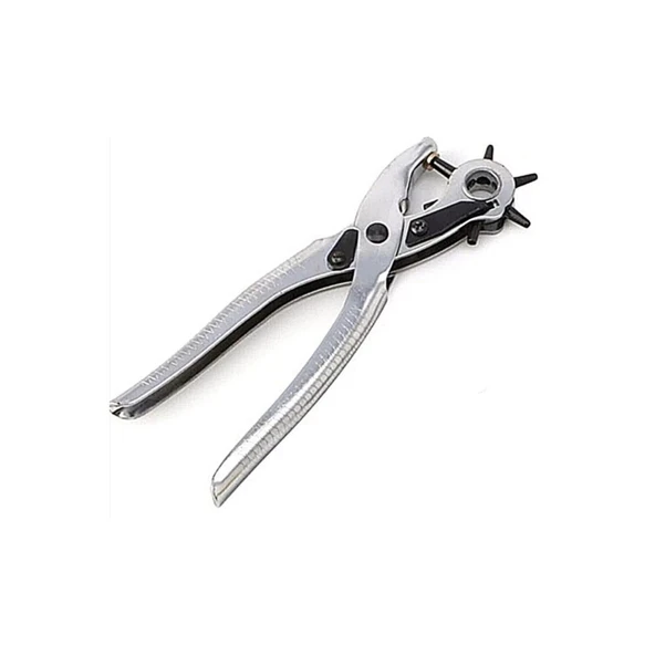 Kemer Delme ve Perçin Pensesi Ikili Set Deri Plastik Delici - Resim 3