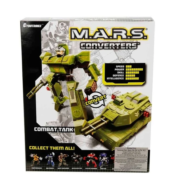 Sinerjim Dönüşebilen Robot - 4