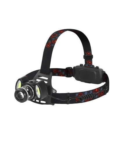 6000 LÜMEN 3 BAŞLIK ŞARJLI KAFA LAMBASI ürün görseli 1