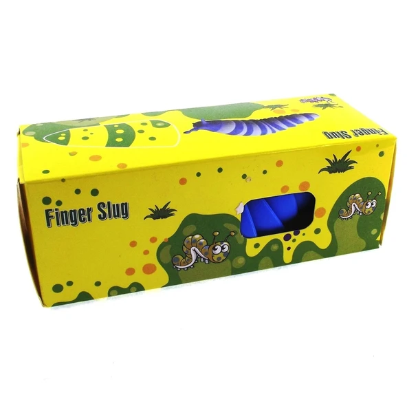 Kıvrılabilen Plastik Mavi Salyangoz - Resim 2