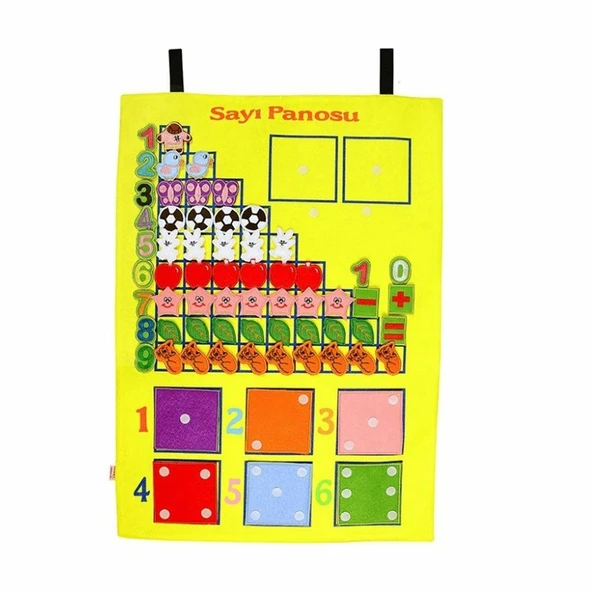 AND-5124 Sayıları Cırtlı Pano - Resim 2