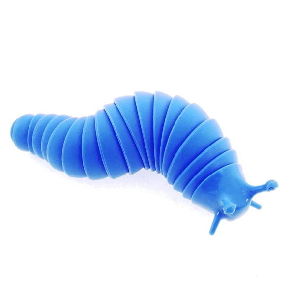 Kıvrılabilen Plastik Mavi Salyangoz - Resim 4