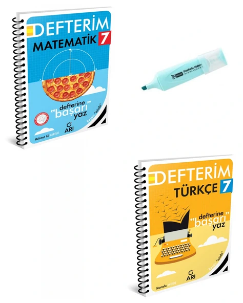 7.Sınıf Matematik Ve Türkçe Akıllı Defterim