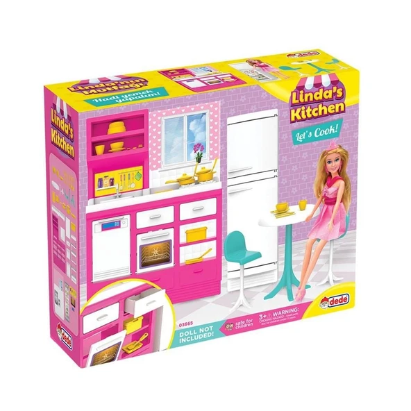 Dede, Linda'nın Mutfağı Oyun Seti - Resim 2