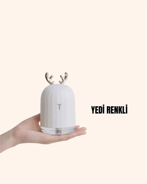 4–8 Saat Çalışma Süreli USB Portatif Masa Nemlendirici - 2