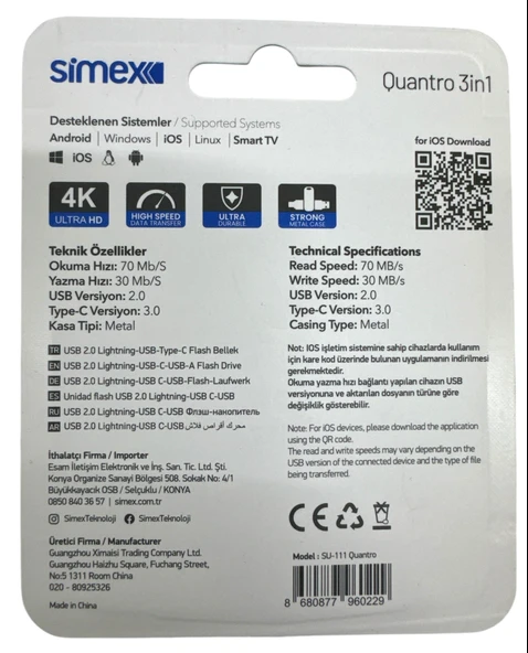 Samsung Uyumlu Type C Flash Bellek Uyumlu 128 Gb Otg Usb Type C Flash Bellek Disk Pc Uyumlu - 2