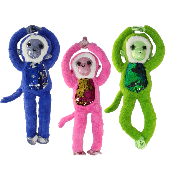 Süslü Maymunlar Peluş Oyuncak 45 cm 1 adet - Resim 5