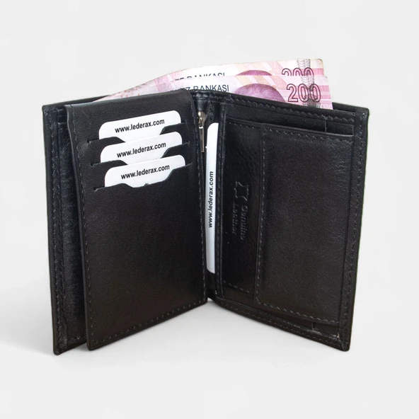 Lederax Hakiki Deri Dikey Erkek Cüzdan LD603 ürün görseli