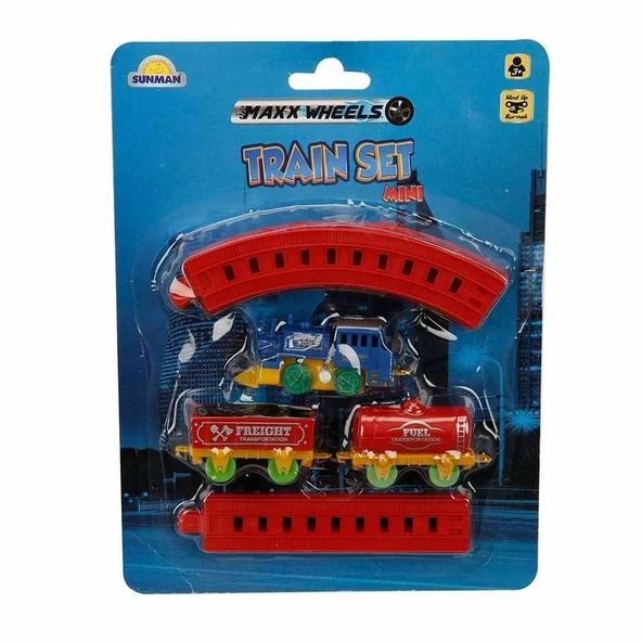 Kurmalı Raylı Mini Tren Seti 11 Parça - 2